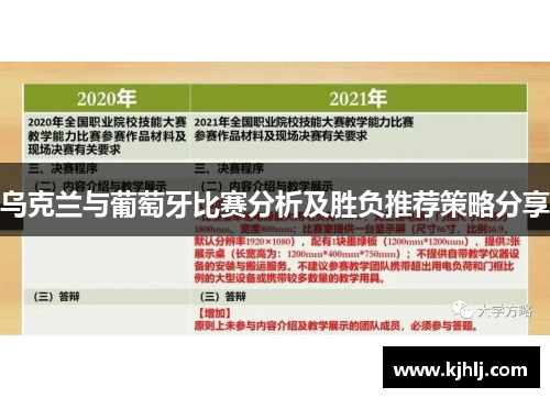 乌克兰与葡萄牙比赛分析及胜负推荐策略分享